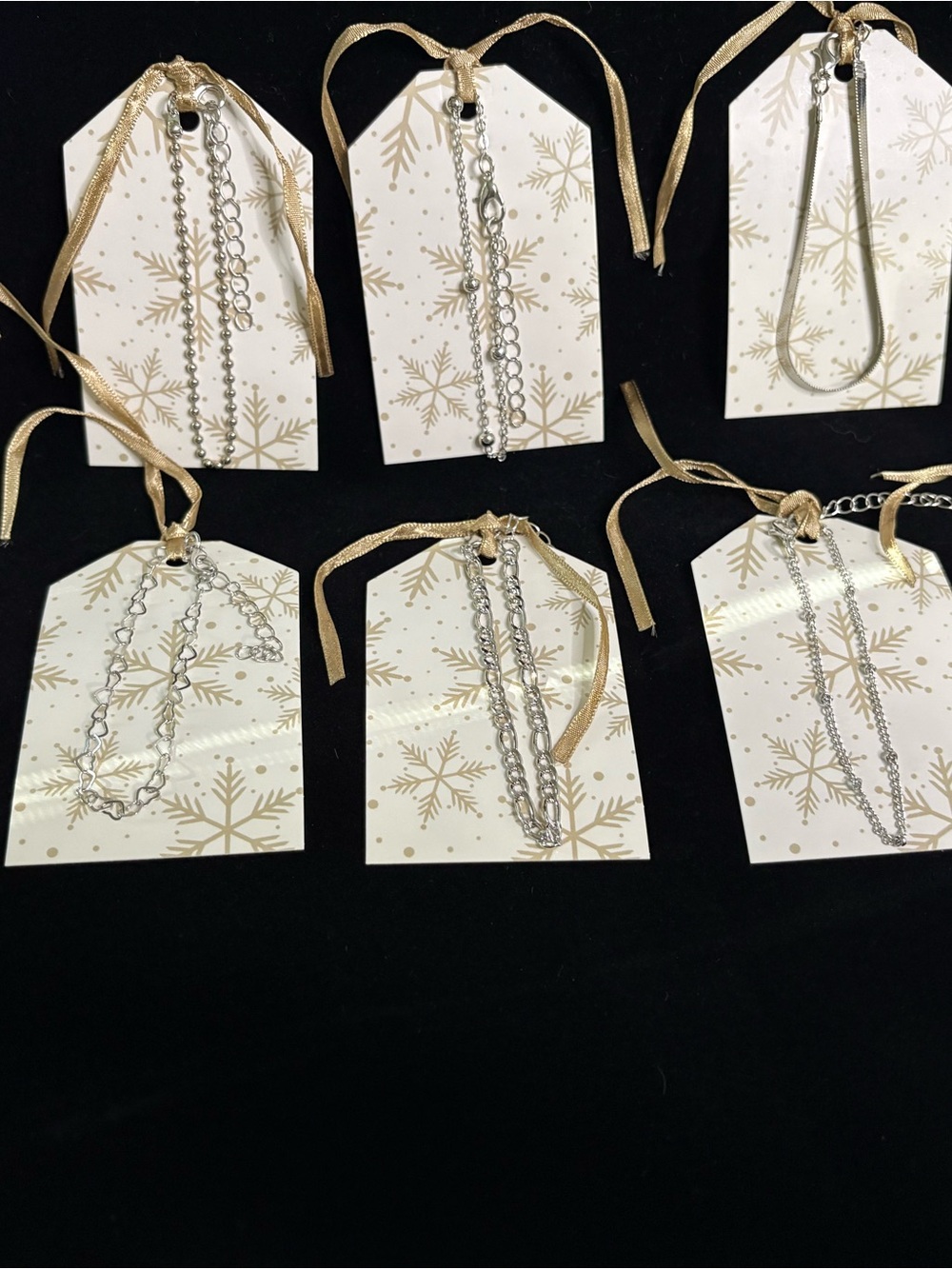 Lot of 10-Silver Layered Chain Necklaces- Girls/Women’s Jewelry